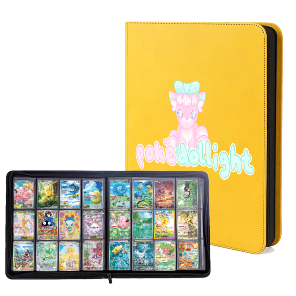 Custom TCG Binder - Yellow